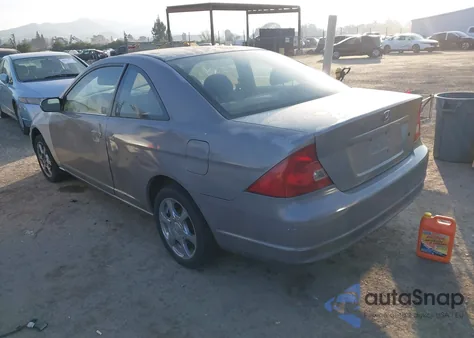2003 Honda Civic Lx из США, поврежденный, VIN 1HGEM21503L006921